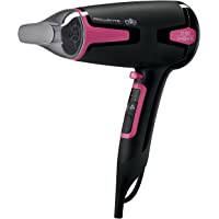 Los mejores  - Rowenta Moveling CV3812F0 - Secador de pelo- 2100 Effiwatts- efecto anti estático- iónico- 2 velocidad- keratina aporta…